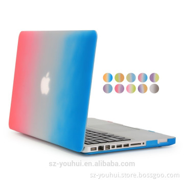 Latest version rainbow multi color bottom case for macbook a1342